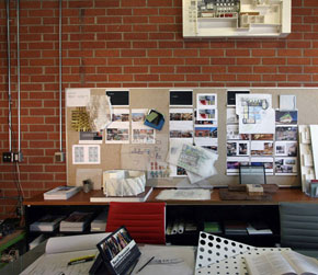 Conference room at Poon Design, Los Angeles, California