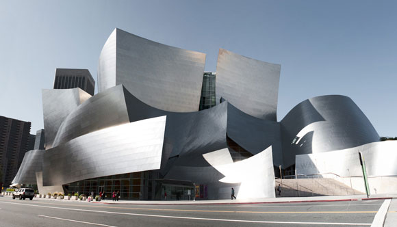 Walt Disney Concert Hall by Gehry, Los Angeles, California (photo by Patrick Krabeepetcharat)