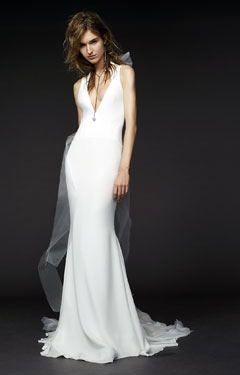 Bridal gown by Vera Wang, fall 2015