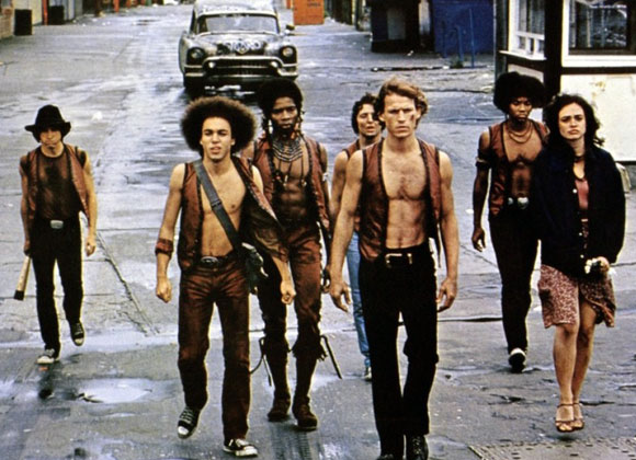 Gearing up for a turf battle in Warriors, 1979